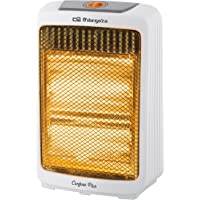 Orbegozo BP 0600 - Estufa halógena- 2 niveles de potencia- emisión instantánea de calor- sistema antivuelco- asa de…